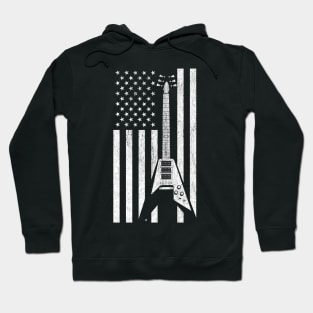 Patriotic Electric Guitar Hoodie